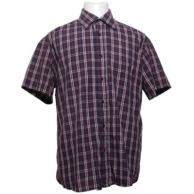 Kortärmad skjorta (Blå, Röd, Vit) från American English by Park Lane Bomull, Polyester