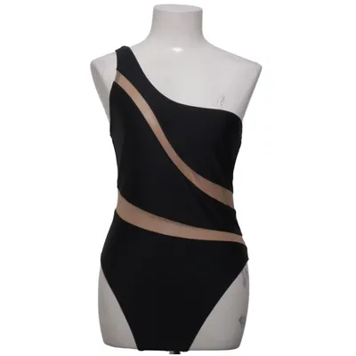 Maillot de bain une pièce (Noir, Beige) de Hunkemöller Élasthane, Polyamide, Polyester