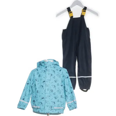 Regnställ (Blå) från Kiki & Koko Polyester, Polyuretan