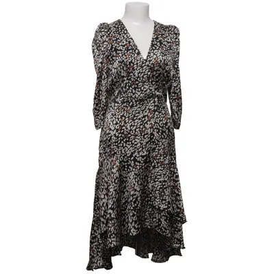 Wikkeljurk (Zwart, Wit, Bruin) van Lucy Paris Polyester