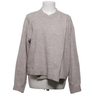 Venteskjorte (Beige) fra H&M Mama Akryl, Elastan, Polyester, Uld