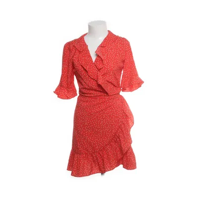 Omlottklänning (Röd, Vit) från Loavies Elastan, Polyester