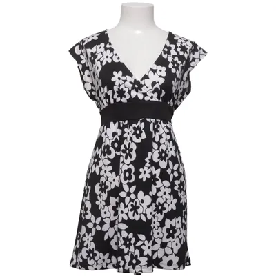 Robe (Noir, Blanc) de Casual by Halens Élasthane, Polyester