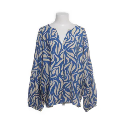 Blouse (Blauw, Beige) van I Say Nylon, Viscose