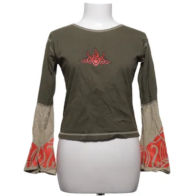 T-shirt à manches longues (Vert, Multicolore) de Tultex Coton