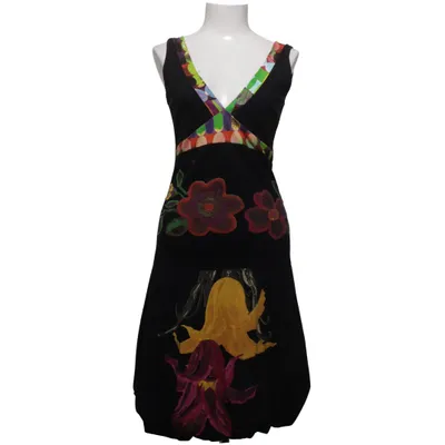 Dress (Black, Multicolored) from Desigual Cotton