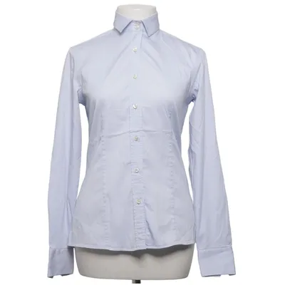 Chemise (Bleu) de Soluzione Coton, Élasthane, Polyamide