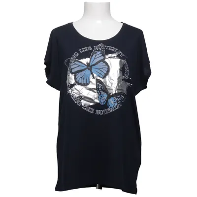 T-shirt (Blå) fra Tomorrow Polyester, Viscose