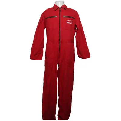 Overalls (Rood) van Man Katoen