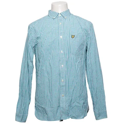 Buttondown-skjorta (Grön, Vit) från Lyle & Scott Bomull
