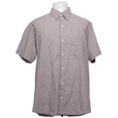 Kortærmet skjorte (Brun, Hvid) fra New Boss Collection