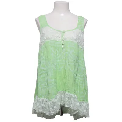 Haut (Vert, Blanc) de Q Coton