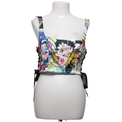 Crop top (Flerfarvet) fra Dolls Kill x Betty Boop Elastan, Polyester
