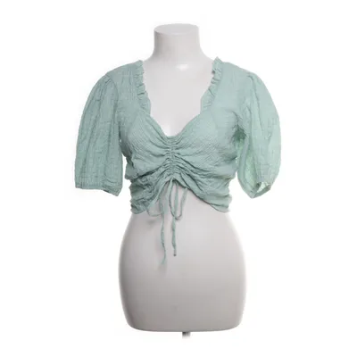Crop top (Groen) van NLY Trend Polyester, Katoen, Viscose, Elastaan