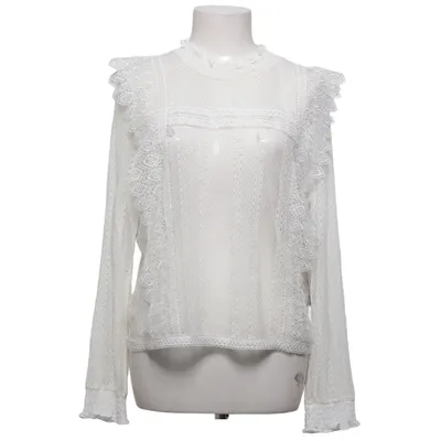 Blus (Vit) från Zara Bomull, Lyocell