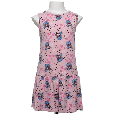 Jurk (Roze, Meerkleurig) van Miraculous Elastaan, Polyester