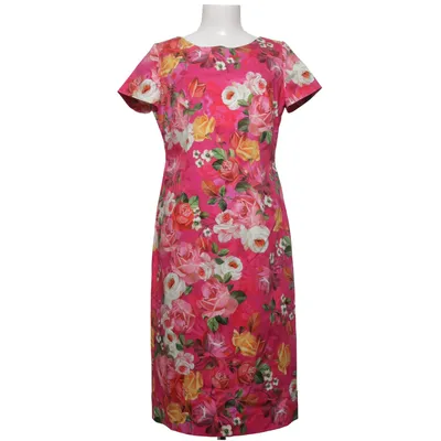 Dress (Pink, Multicolored) from Camilla Thulin Acetate, Cotton, Elastane, Polyester