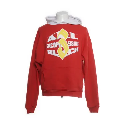 Hoodie (Red, White) from A3B Cotton