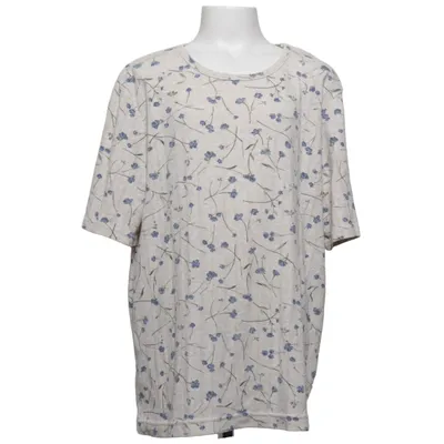 Topp (Beige, Blå) från Tradition Bomull, Polyester