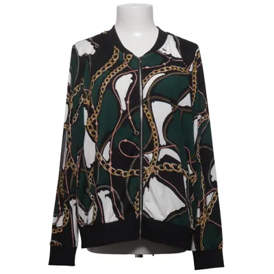 Cardigan (Zwart, Groen, Wit) van Miss Molly Elastaan, Polyester
