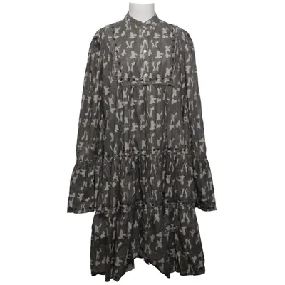Dress (Green, Beige, Gray) from Agencies Turquoise Cotton