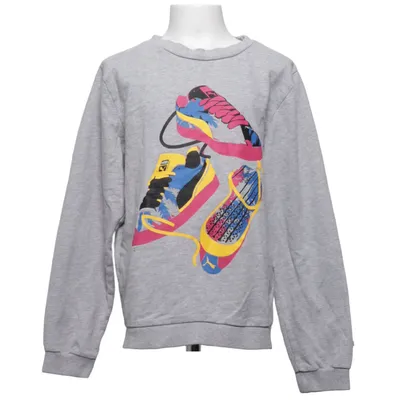 Sweatshirt (Gris, Multicolore) de Puma Coton, Polyester
