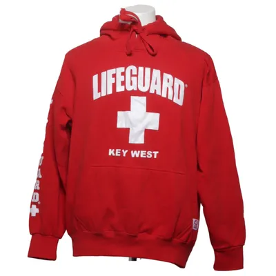 Huvtröja (Röd) från Lifeguard Bomull, Polyester