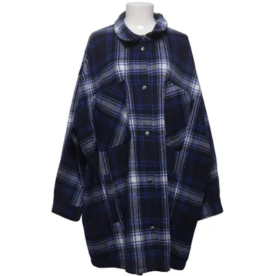 Skjortejakke (Oversized plaid overshirt, blue flannel jacket, y2k oversized shirt, grunge aesthetic clothing, cozy streetwear layer, tartan overshirt, vintage inspired flannel, oversized shacket, casual layered outfit, tumblr grunge fashion, soft grunge style, skater aesthetic, comfy oversized fit, blue checkered jacket, unisex streetwear, relaxed fit outerwear, autumn aesthetic outfit, indie fashion style, korean street fashion, casual everyday layer, cozy aesthetic clothing, vintage flannel vibe, oversized plaid coat, festival streetwear, dark academia casual, pinterest fashion style, laid back y2k outfit, warm plaid overshirt, alternative fashion style, trendy oversized layer y2k, grunge, oversized, plaid, flannel, shacket, streetwear, cozy aesthetic, soft grunge, skater style, indie fashion, tumblr aesthetic, casual oversized, vintage inspired, layered outfit, autumn vibes, relaxed fit, comfy style, korean fashion, urban streetwear, alternative style, pinterest outfit, tiktok fashion, dark academia, casual chic, retro vibes, unisex fashion, everyday wear, aesthetic clothing, laid back fashion) fra Divided by H&M Akryl, Bomuld, Polyamid, Polyester, Viscose, Uld