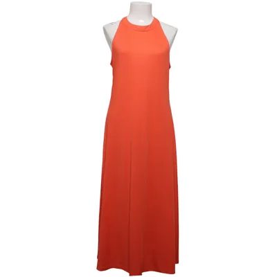 Långklänning (Orange) från Ichi Elastan, Polyester
