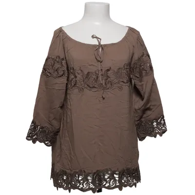 Blouse (Brown) from Oxygene Viscose
