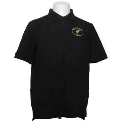 Poloshirt (Zwart) van Tingstad Katoen, Polyester