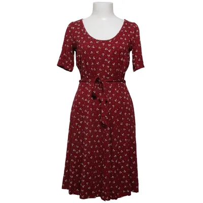 Jurk (Rood, Wit, Blauw) van King Louie Elastaan, Viscose