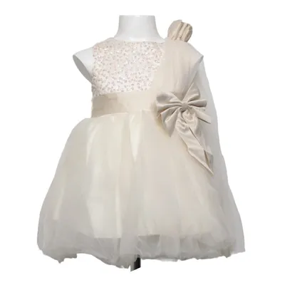 Blumenkinderkleid (Beige) von Liangduo