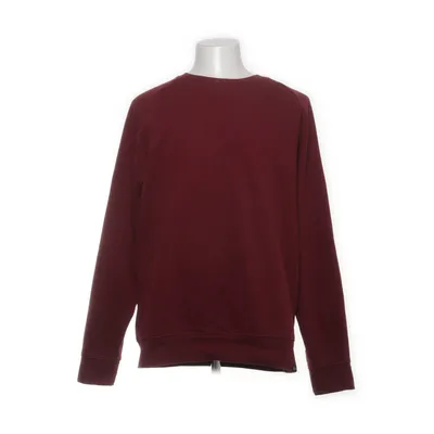 Collegetröja (Röd) från Sutsu Ekologisk bomull, Återvunnen polyester