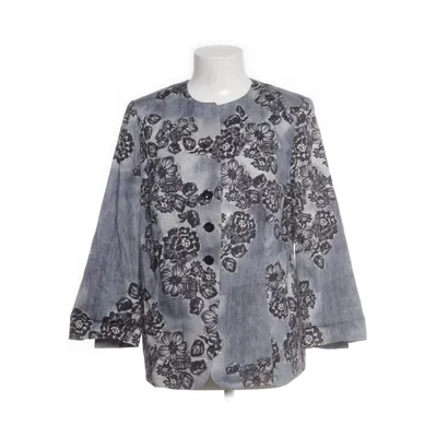 Blazer (Blauw) van Marina Rinaldi Katoen, Elastaan