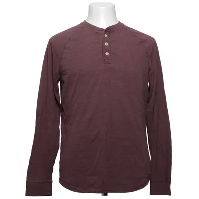 T-shirt manches longues (Rouge) de Goodfellow & Co Coton, Polyester