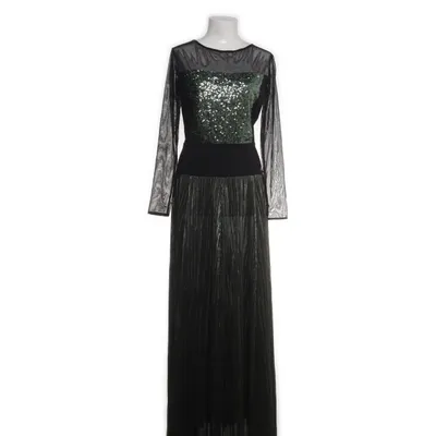 Aftonklänning (Svart, Grön) från Infinite Elastan, Polyamid, Polyester