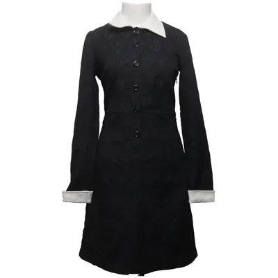 Manteau (Noir) de Edith & Ella Coton, Polyester