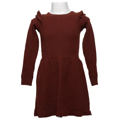 Dress (Brown) from Dilling Merino wool