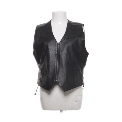 Läderväst (Svart) från Donna Nylon