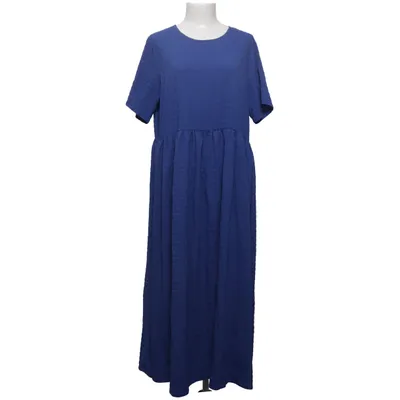 Jurk (Blauw) van Pieces Elastaan, Polyester