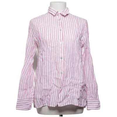 Hemd (Weiß, Pink) von Massimo Dutti Leinen