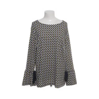 Blouse (Blue, Yellow) from Essentials by Tchibo Elastane, Polyester