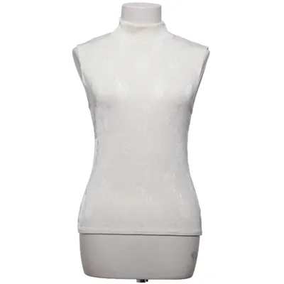 Top (White) from Miss H. Elastane, Polyester