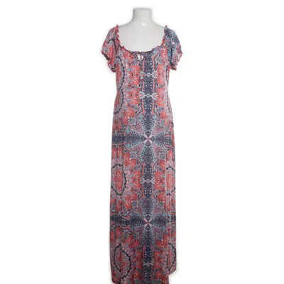 Långklänning (Rosa, Flerfärgad) från Happy Holly Elastan, Polyester