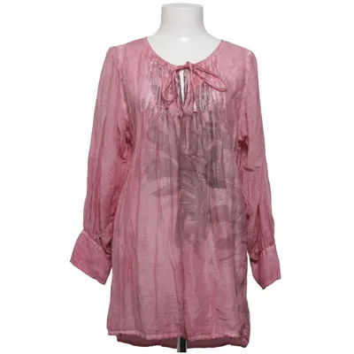 Blouse (Rose) de Rude Riders Coton, Soie