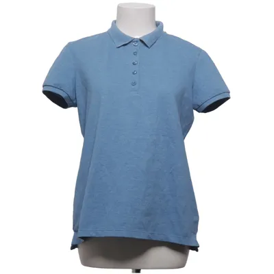 Poloshirt (Blauw) van Montego Katoen, Elastaan, Polyester