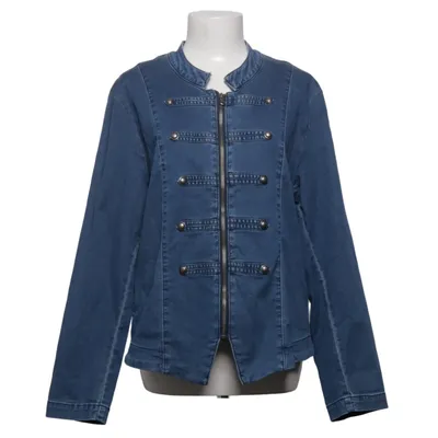 Denim jacket (Blue) from Cappuccini Cotton, Elastane