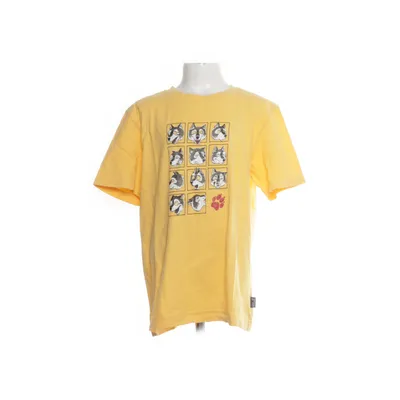 T-shirt (Geel) van Jack Wolfskin Katoen