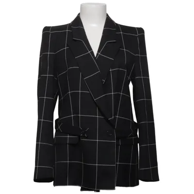 Blazer (Zwart, Wit) van Giorgio Armani Elastaan, Polyester, Viscose